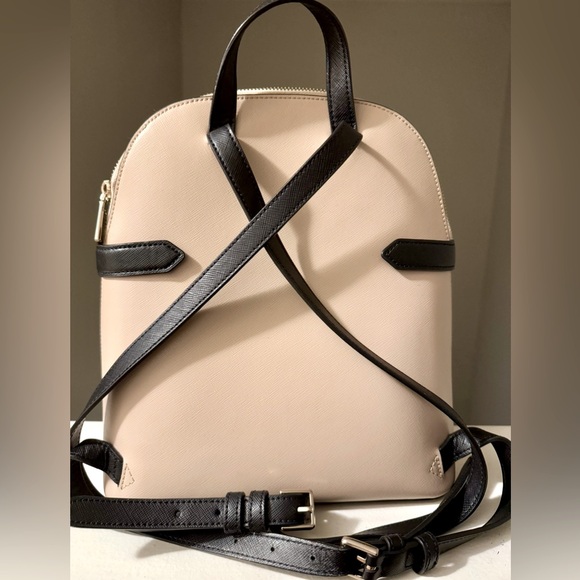 Used Kate Spade Staci Saffiano Leather Dome Backpack Purse - Picture 2 of 10